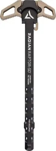 Radian Raptor-SD R0066 Ambi Charging Handle 5.56 FDE Ported Gas Relief