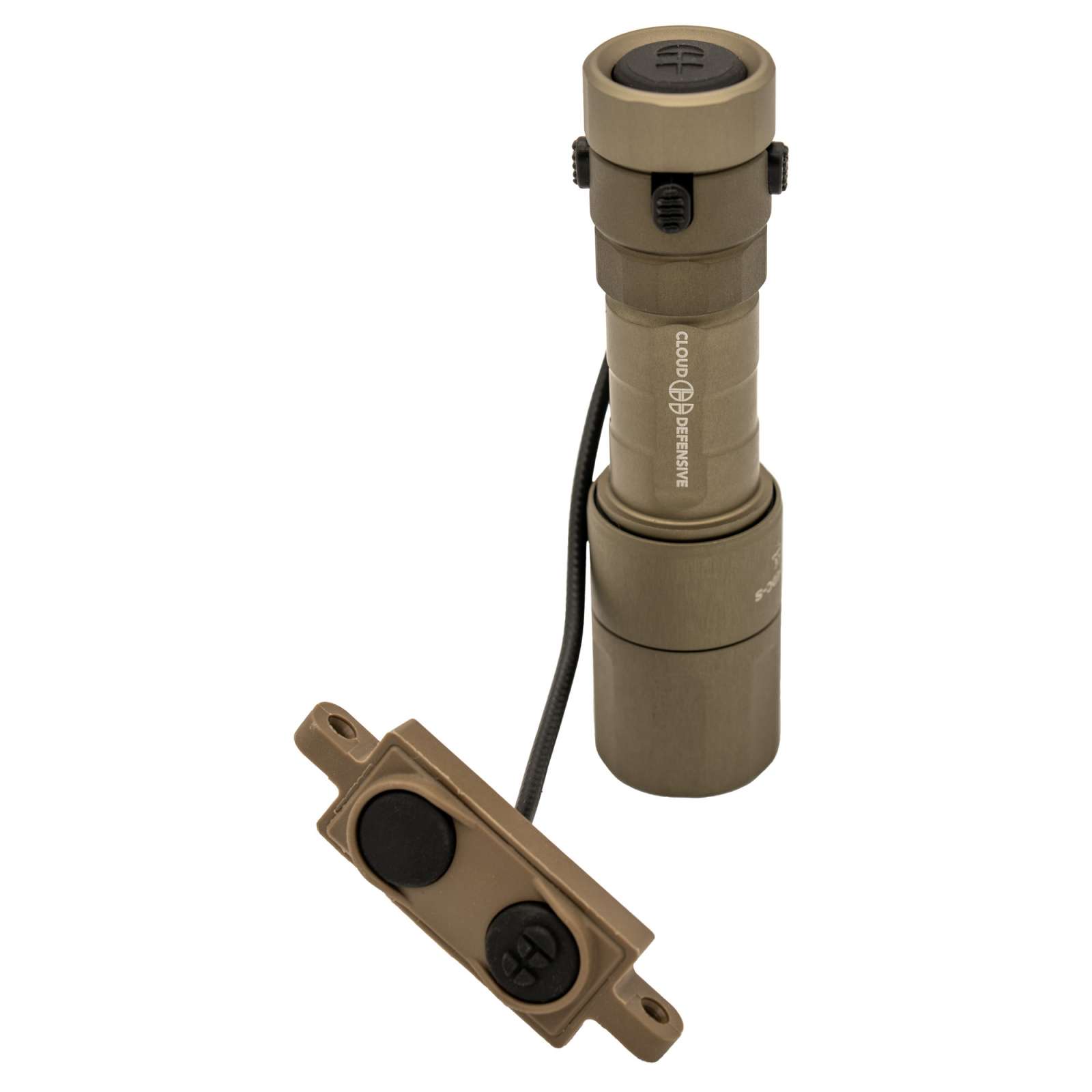 Cloud Defensive CD2311-C-FDE Rein Micro 1000 Lumen MLOK Weapon Light - Cloud Defensive