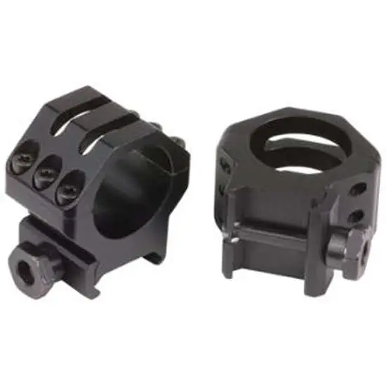 Weaver 6 Hole Tactical Scope Rings 30mm High Aluminum Matte Black 48352 - Weaver