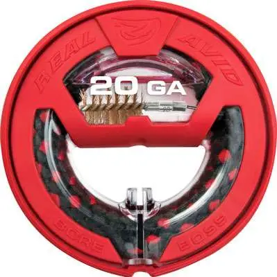 Real Avid AVBB20G Bore Boss 20 Gauge Shotgun Firearm Polycarbonate 32" Long Bronze Bristles - Real Avid - 20 Gauge