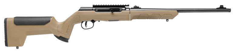 Savage 47262 A22 Takedown .22 LR 18" Blued Barrel FDE Stock 10+1 Capacity - Savage Arms - 22 LR