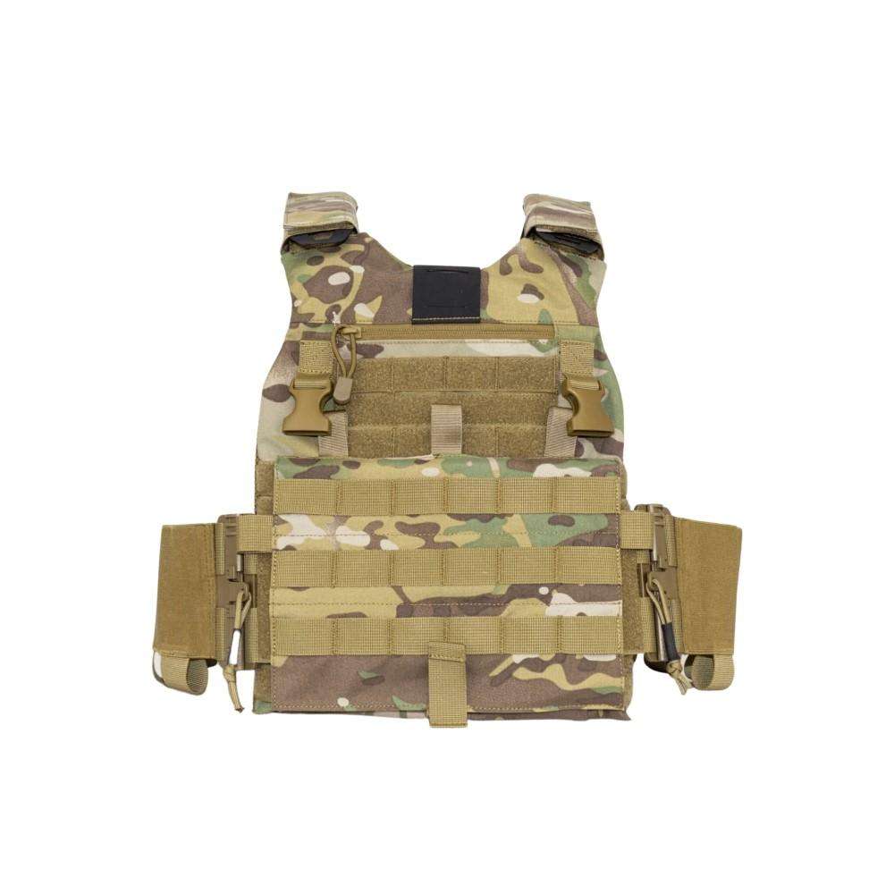Guard Dog TRAKR-MC-PRO Multi-Cam Plate Carrier with Mag Pouches