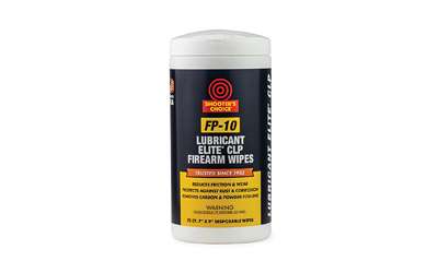 Shooter's Choice FP-10 Lubricant Elite CLP Wipes - 75 Count