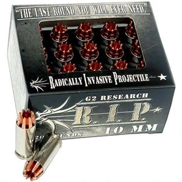 G2 Research RIP 10mm 115gr Copper Hollow Point Ammo