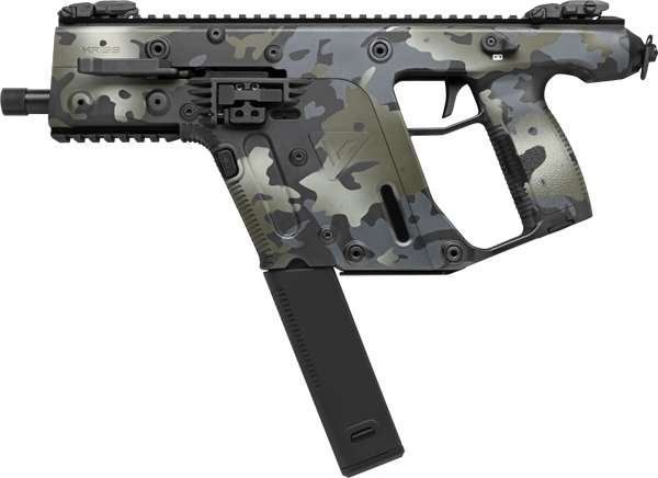 Kriss KV90-PMCBLK20 Vector SDP G2 9mm Pistol 5.5" 40RD Black Camo - Kriss USA - 9mm