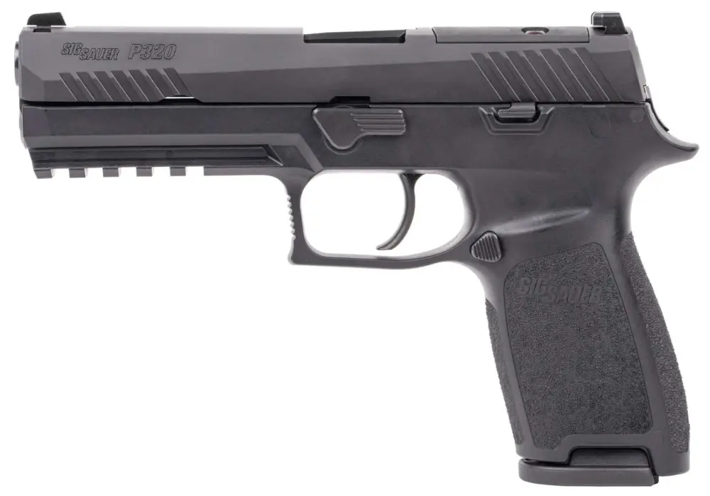 Sig SAUER P320 FS HGA 9MM 4.7 BBL DAO NITRON BLACK CONTRAST SIGHTS MOD POLY GRIP 2-17RD MAGS