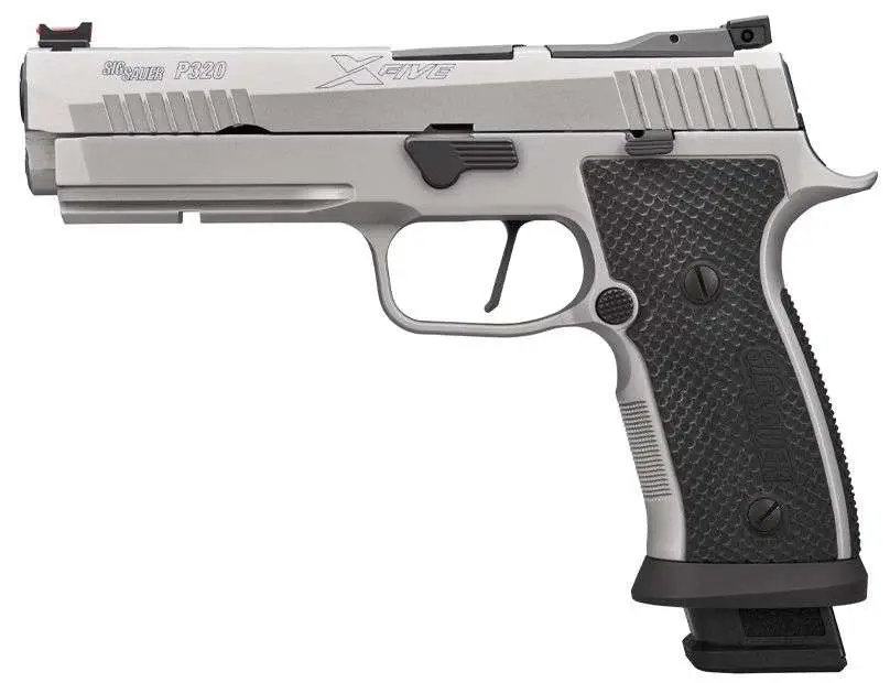 Sig SAUER P320-XFIVE SXG 9mm 5in 3 21rd Mag Semi-Auto Pistol 320SXG5-9-STAS - Sig Sauer - 9mm