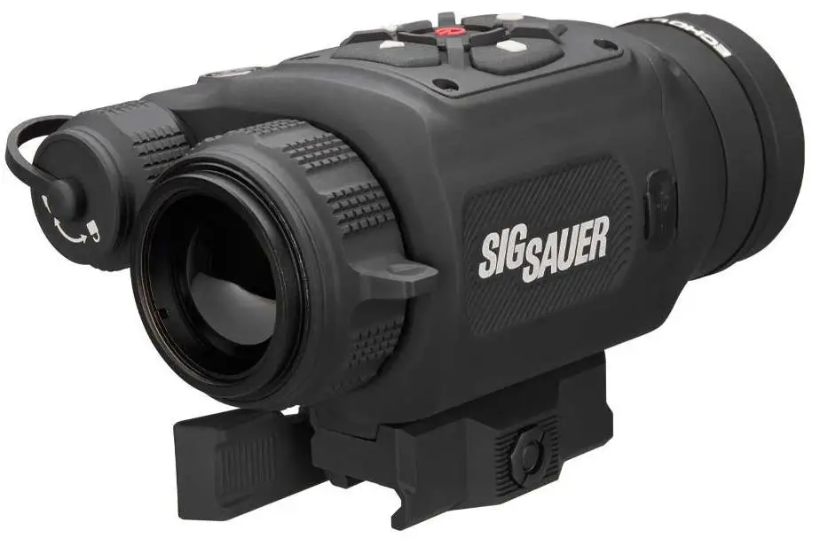Sig Sauer ECHO SOEC22100 1-8X25 Thermal Clip-On, 9+ Hr Runtime, Black - Sig Sauer - 25MM