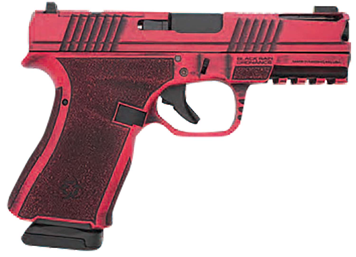 Black Rain Ordnance FLP9MMRB Compact Frame 9mm 15+1 4" Stainless Steel - Black Rain Ordnance - 9mm