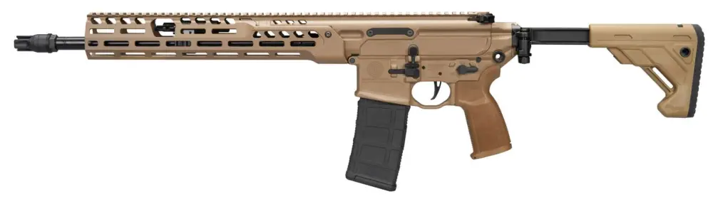 Sig SAUER MCX 5.56 NATO 16in 30rd IR Cerakote FDE Rifle RMCX-556N-16B-IR