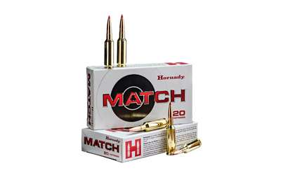 Hornady 81597 Match 6mm GT 109gr ELD-M 20/Box Rifle Ammo - Hornady - EXTREMELY LOW DRAG-MATCH