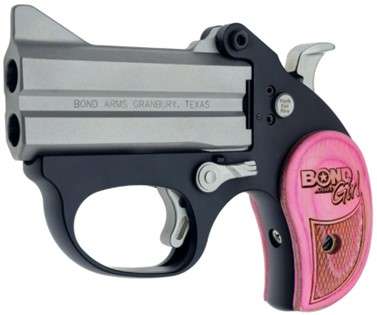 Bond Arms BASL-BG-380ACP Stinger Girl 380 ACP Pistol Pink Grips 3" - Bond Arms, Inc. - 380 ACP