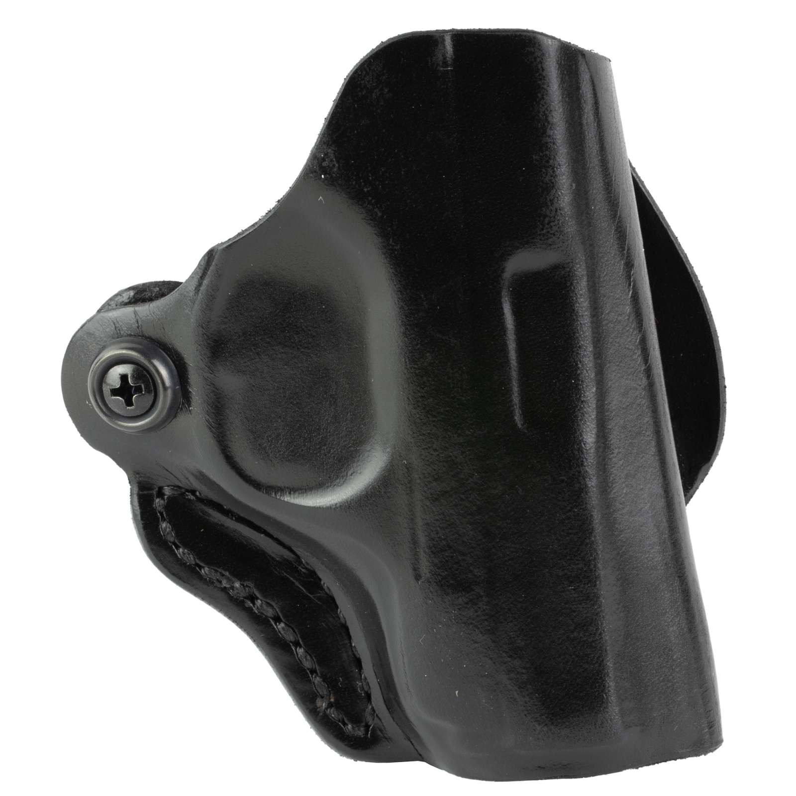 DeSantis 019BA5ZZ0 Mini Scabbard OWB Holster, Right Hand, Leather, Black