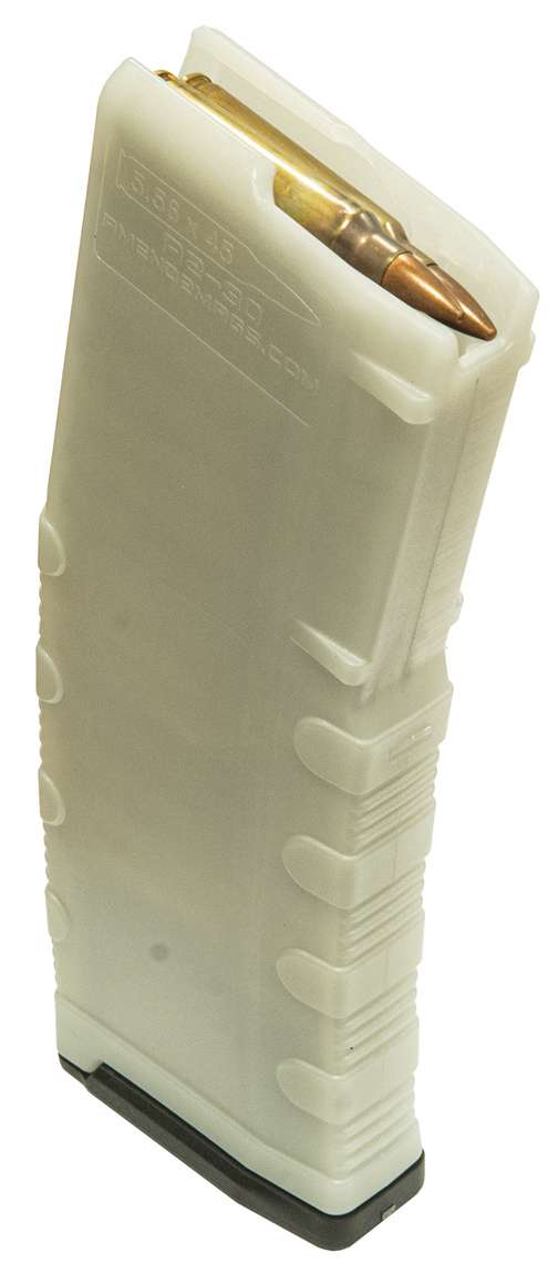 Amend2 556MODCGLOW30 AR-15 Magazine 30-Round Glow 5.56/.223 Polycarbonate
