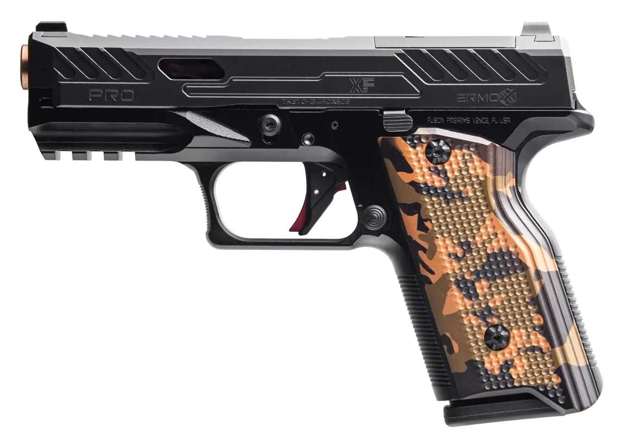 Fusion Firearms XF Pro Semi-Automatic Pistol 9mm Luger 4" Bronze Barrel - Fusion Firearms - 9mm Luger (9x19 Parabellum)