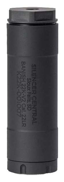Banish Banish .223 Suppressor Titanium 7" 11.4oz 1/2x28 Black