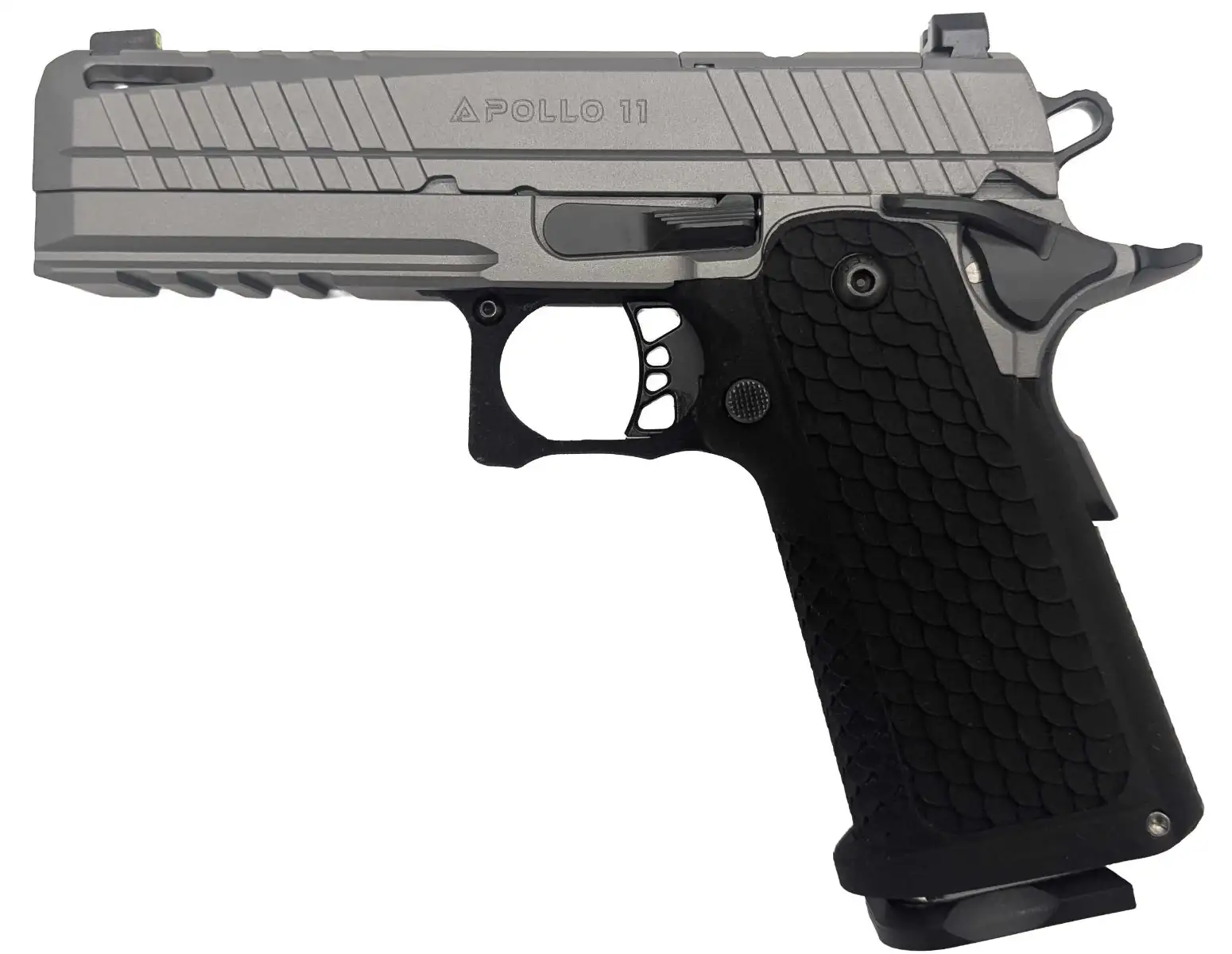 LIVE FREE ARMORY LF APOLLO 11 HGA 9MM 4.15IN BBL ELITE GREY 17RD COMPACT PORTED ALUMINUM GRIP - Live Free Armory
