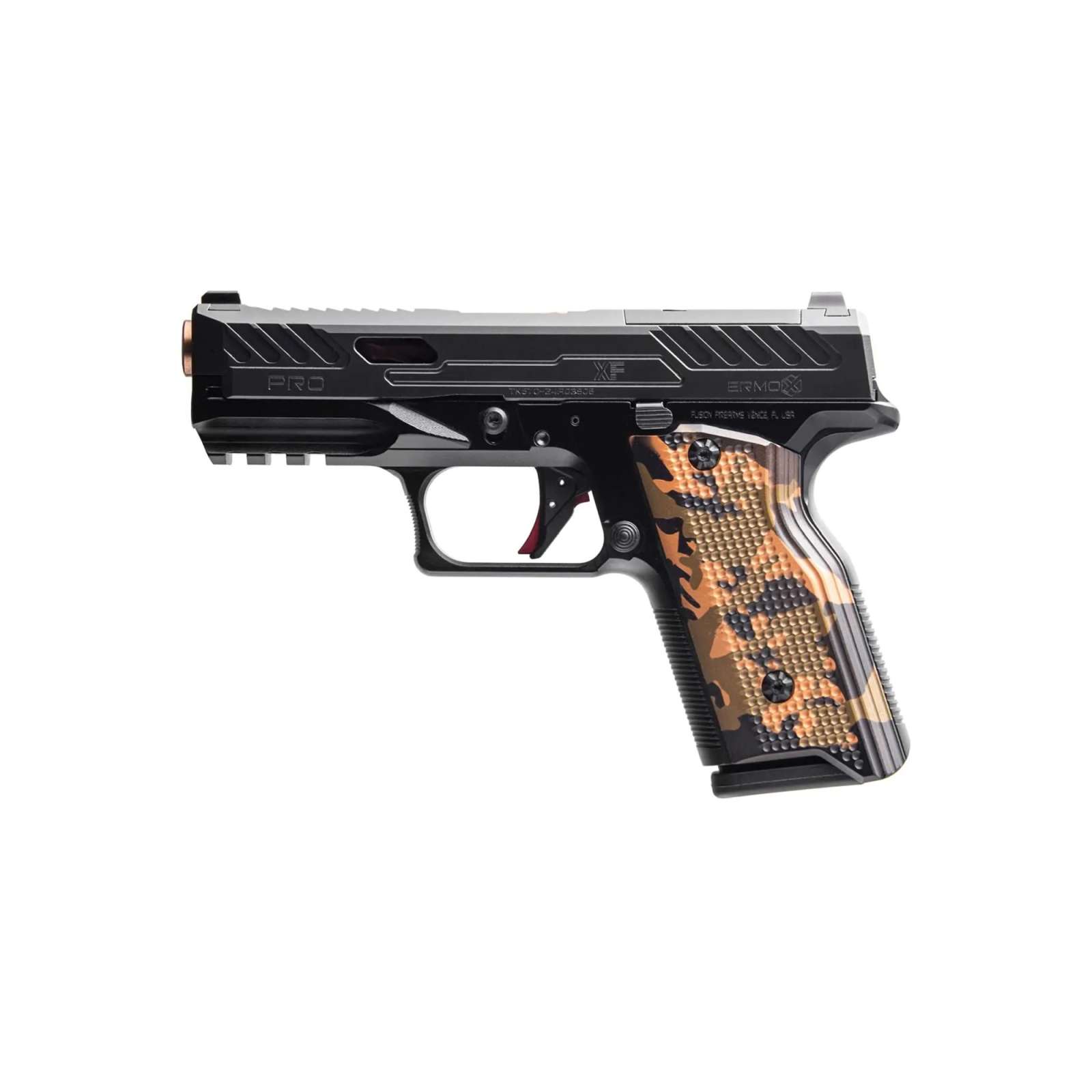 FUSION XF PRO 9MM 4" 10RD BRONZE OPTIC READY/GLOCK MAGS - Fusion Firearms - 9mm Luger (9x19 Parabellum)