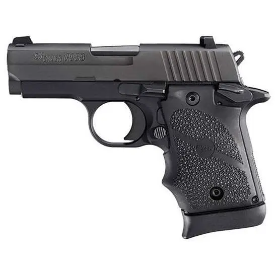 Pistol Sig Sauer P938 9MM Black With SigLITE Sights & 7Rd MA Compliant