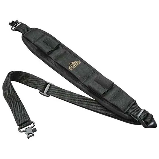 Butler CREEK Comfort Stretch Black Alaskan Magnum Sling with Swivels 81033