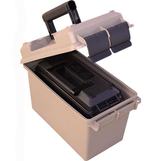 MTM Case-Gard Ammo Can Combo - Dark Earth 50 Cal & Black 30 Cal ACIC6 - MTM Case-Gard