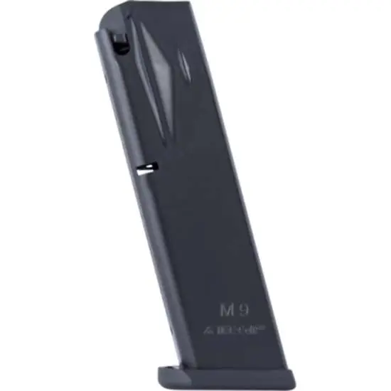 Mecgar Magazine 9MM 18Rd Fits Beretta 92 Anti-Friction Coating MGPB9218AFC - Mec-Gar USA - 9 MM LUGER