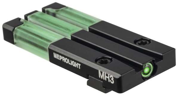 MAKO/MEPROLIGHT Fiber-Tritium Bullseye Sight Sig Sauer P226 Rear Sight GRN - MAK - MAKO GROUP - ALUMINUM