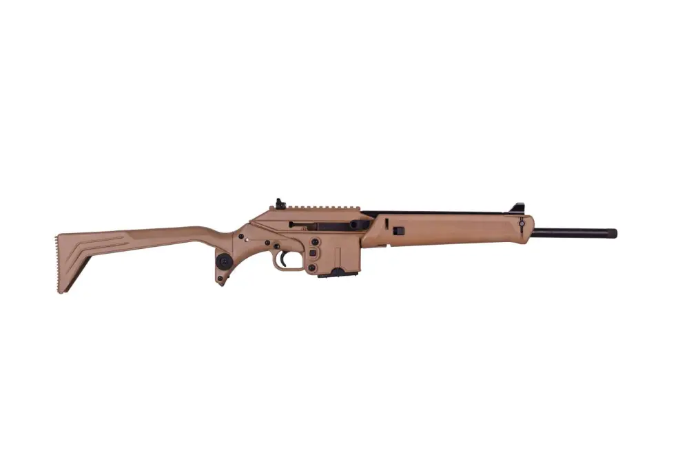 Kel-Tec SU16CTAN 223 Rem 16" Tan Semi-Auto Rifle with Adjustable Sights - Kel-Tec - 223 Rem | 5.56 NATO