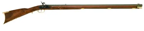 Traditions R2010 Kentucky Rifle 50 Cal Flintlock 33.5 in Blued Barrel - Traditions Performance Firearms - 50 Caliber