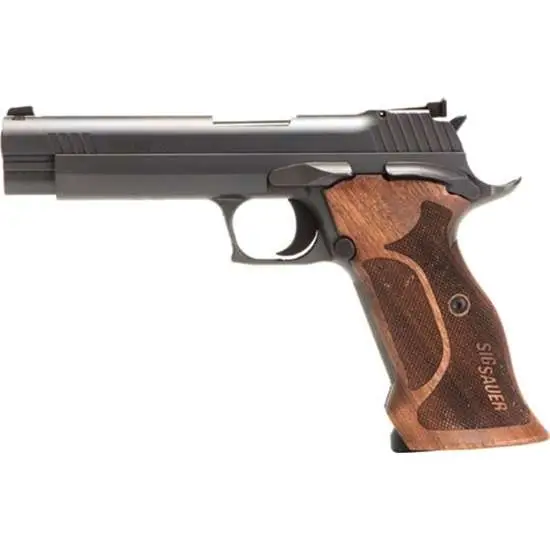 Sig Sauer P210 Target 9mm Pistol Black 5" Barrel Walnut Grip - Sig Sauer - 9mm