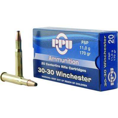 Prvi Partizan PP30302 30-30 Win 170gr FSP Ammo 20 Rounds - Prvi Partizan - 30-30 Win