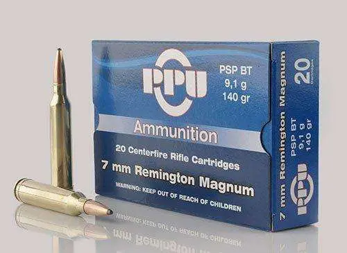 TR & Z USA Trading Corp. 7MM REM Magazine 140Gr PSP 20Bx PP7RM1 - Prvi Partizan - 7MM Remington