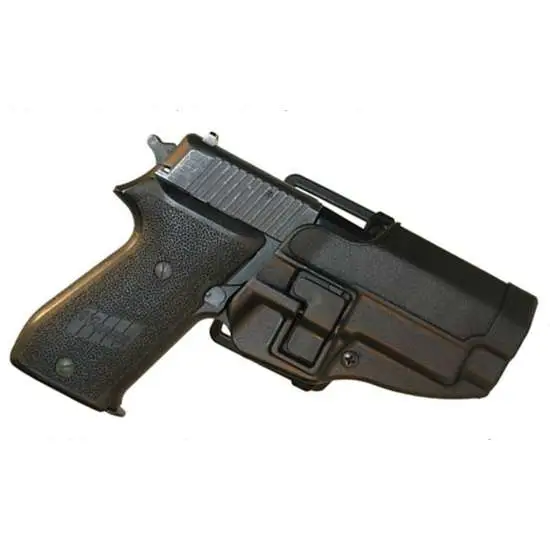 Blackhawk 410507BKL Serpa CQC OWB Size 07 Matte Black Polymer Belt Loop... - Blackhawk - MATTE BLACK