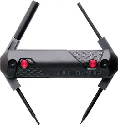 Real Avid 4-In-1 Multi-Tool For All Glocks Magnetic 3/16" Hex Driver - Real Avid