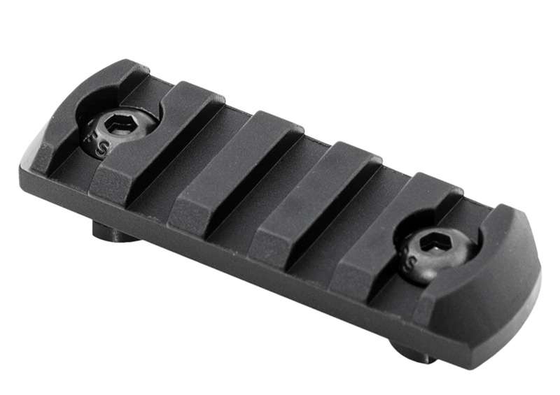 MFT TMMLR5 Tekko MLOK 5 Slot MIL-STD 1913 Picatinny Rail Black