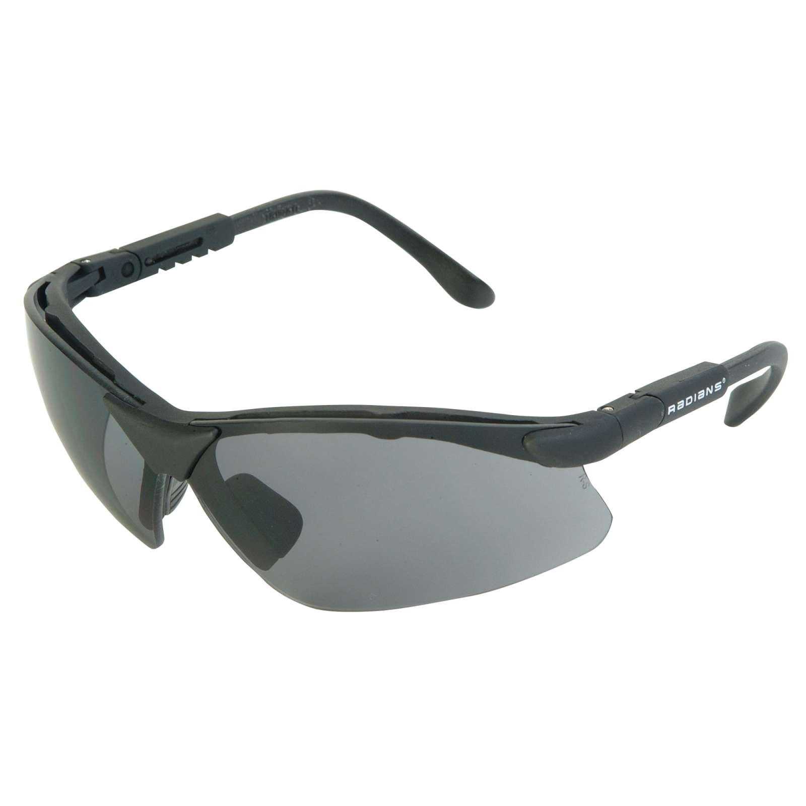 Radians RV0120CS Revelation Glasses Adult Smoke Gray Lens Anti-Fog Black Frame