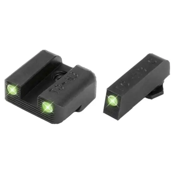 TruGlo Brite-Site Tritium Sight Fits Glock 42 and 43 Green TG231G1A - GSM Outdoors - STEEL