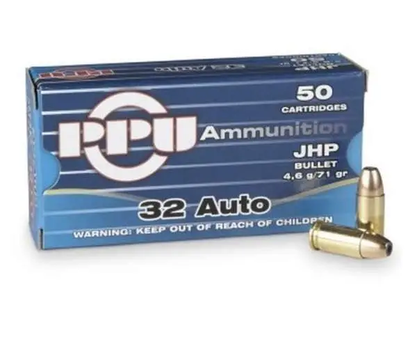 Prvi Partizan PPD32A .32ACP 71gr JHP Ammo 50 Rounds - Prvi Partizan - .32ACP