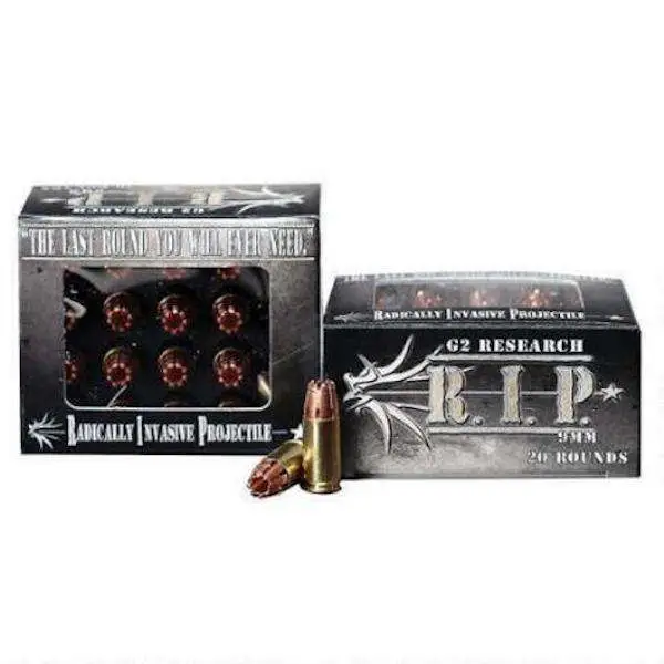 G2 Research RIP 40 S&W R.I.P Fracturing 115 gr Hollow Point (HP) 20 Bx/... - G2 Research - 40 S&W