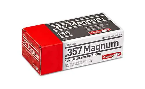 Aguila 1E572823 .357 Magnum 158 Grain Semi-Jacketed Soft Point 50 Rounds