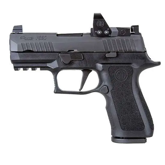Sig Sauer 320XC9BXR3RXP10 P320 XCompact 9mm Luger 3.60" 10+1 Black Black Nitron Stainless Steel Black Polymer Grip