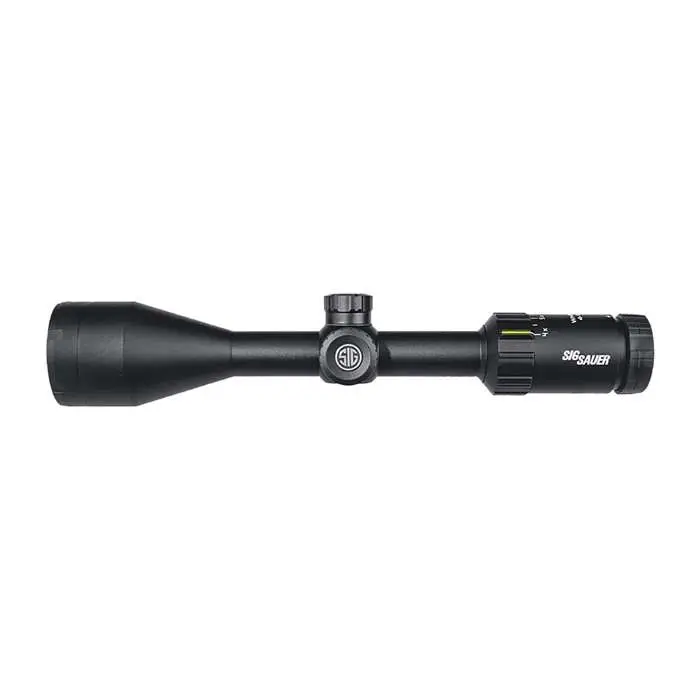 Sig Sauer SOW34201 Whiskey3 4-12x50mm Quadplex Reticle Scope Black