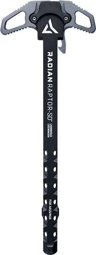 Radian Weapons R0561 Raptor-SD Charging Handle AR15 7075 Aluminum Gray - Radian Weapons - RAPTOR