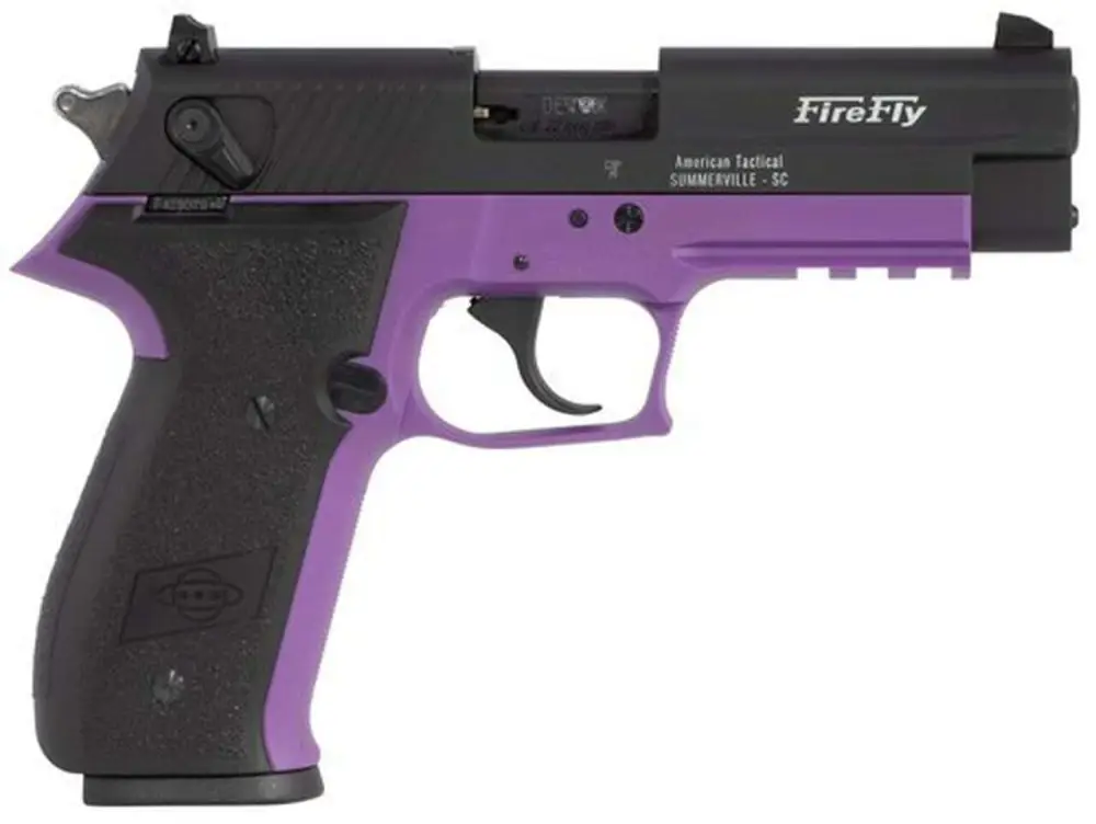 American Tactical GERG2210FFL Purple .22LR Pistol, 4" Barrel, 10-Round