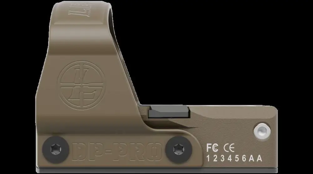 Leupold DeltaPoint Pro Red Dot Sight 6 MOA Aluminum FDE - Leupold - 1.01" X 0.68"