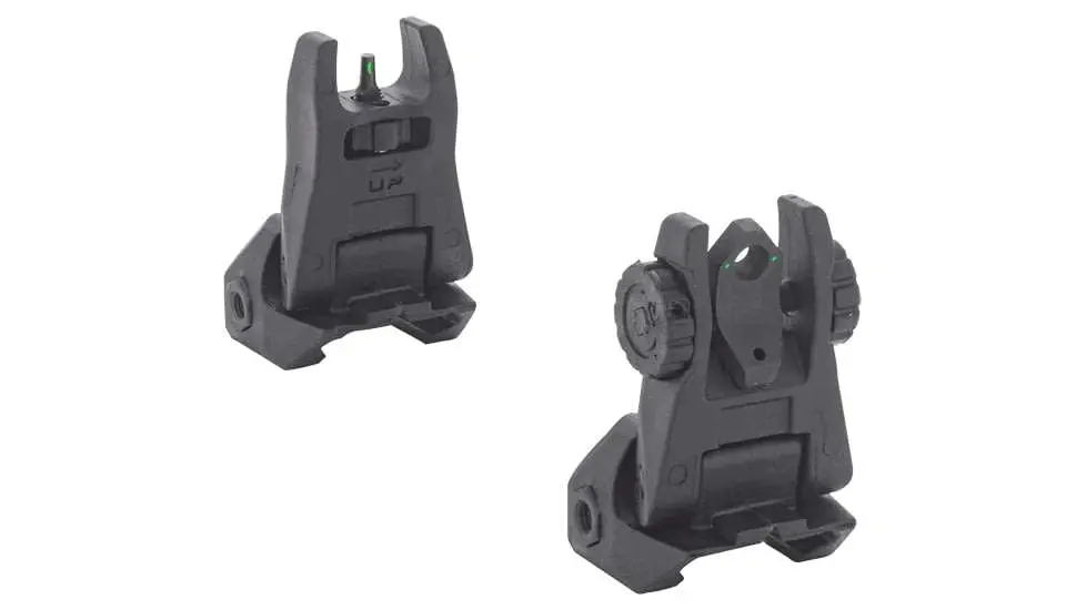 MEPRO FLIP UP SGTS 2 DOT REAR G/G - Meprolight - POLYMER/METAL