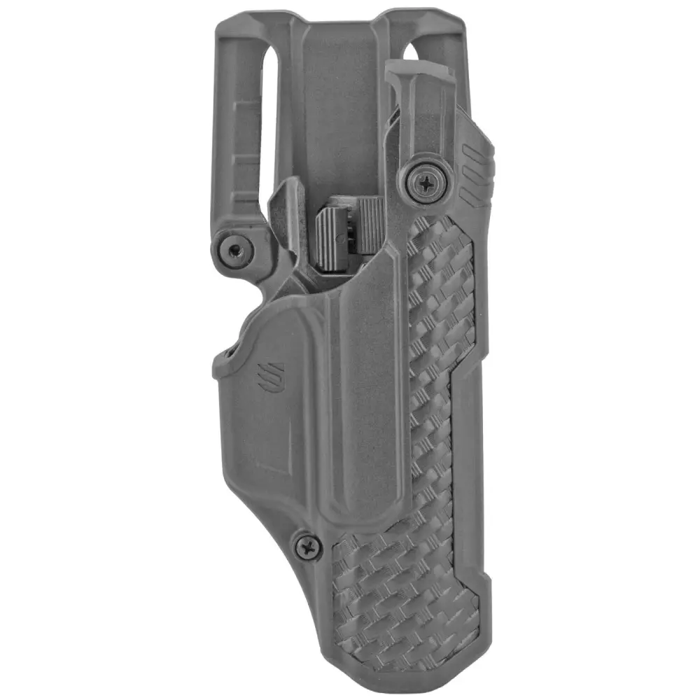 Blackhawk 44N500BWR T-Series L3D Duty Holster, Right Hand, Black Basketweave - Blackhawk