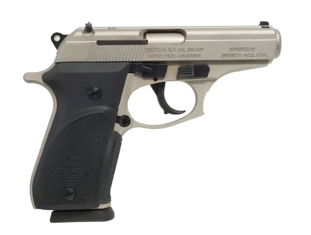 Bersa THUN380PNKL15 Thunder 380 Plus ACP 3.50" 15+1 Nickel Cerakote... - Bersa - DA/SA