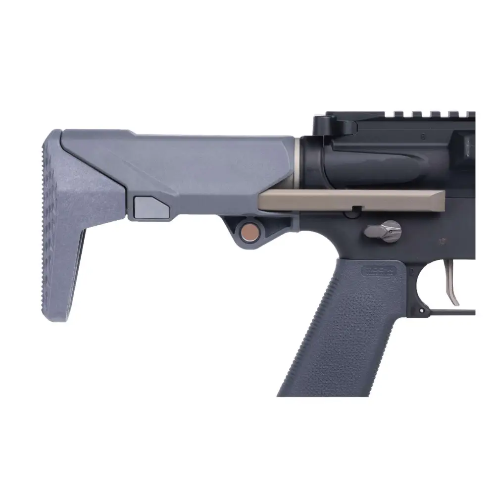 Q LLC ACCSHORTYSTOCKGRAY Shorty Gray Polymer Stock for AR/M4