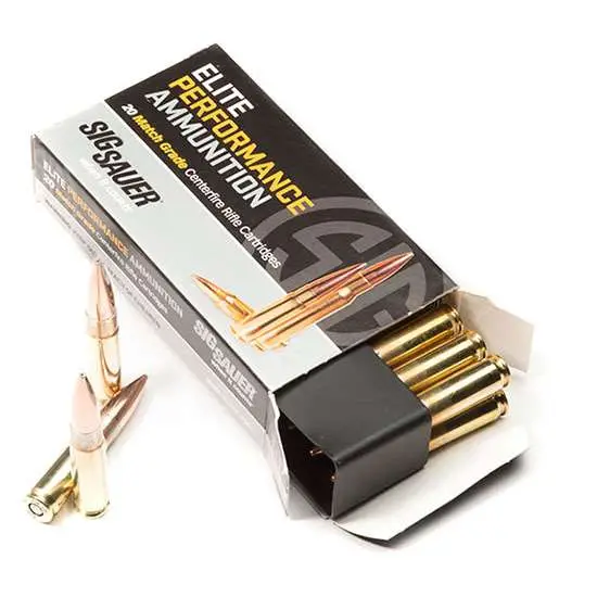 Sig Sauer Elite Match Rifle Ammunition .308 Win 16